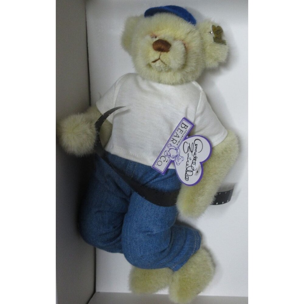 NIB Annette Funicello Jackie The Film Editor Designer Teddy Bear Jointed W/ COA